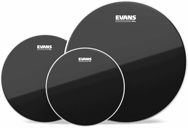 Evans Evans ETP-CHR-S Black Chrome Standard Комплект кожи за барабани