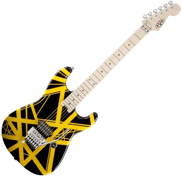 EVH EVH Stripe Series Black with Yellow Stripes