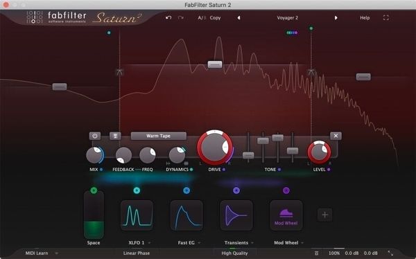 FabFilter FabFilter FabFilter Saturn 2 Upgrade (Дигитален продукт)