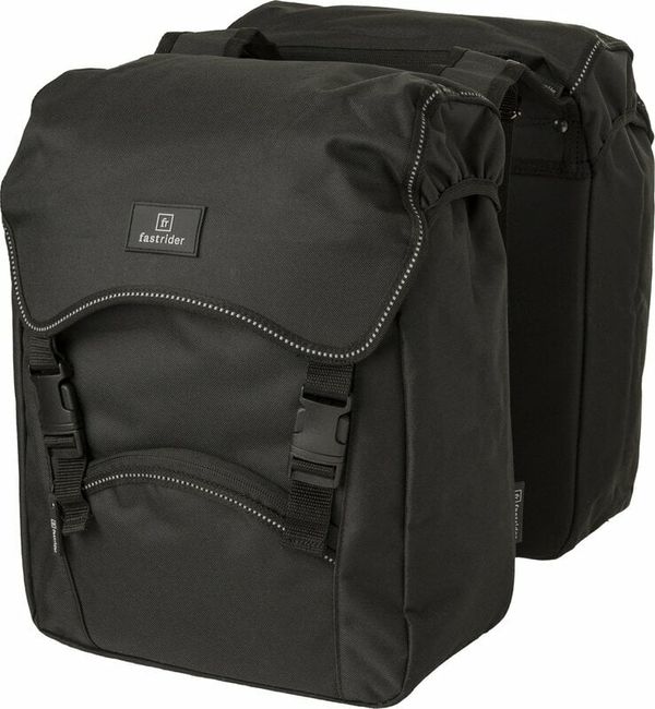 Fastrider Fastrider Unibag Traffic Double Bike Bag Basics Black