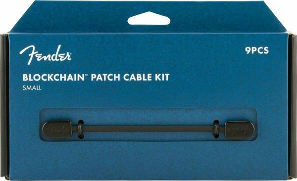 Fender Fender Blockchain Patch Cable Kit SM Черeн Ъглов - Ъглов