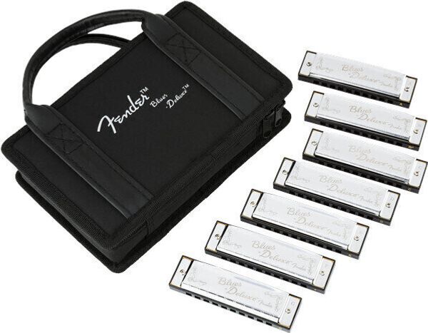 Fender Fender Blues Deluxe 7 Pack Диатонична устна хармоника