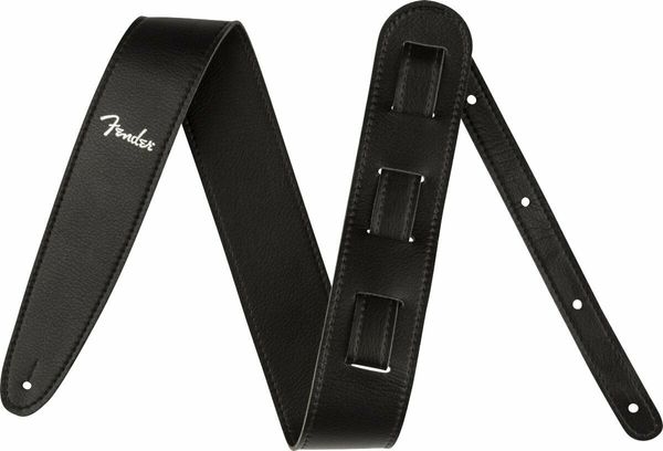 Fender Fender Vegan Leather Strap 2.5'' Кожен колан за китара Black