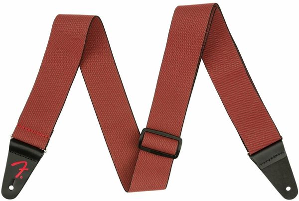 Fender Fender Weighless Festive Tweed Strap Green Red