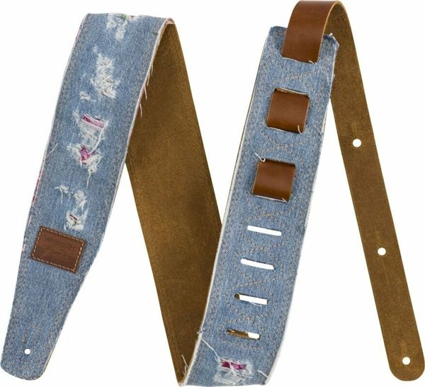 Fender Fender Wrangler Ripped Paisley Denim Strap Indigo