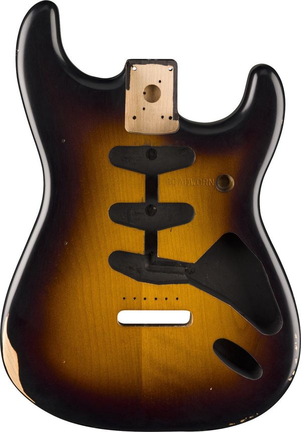 Fender Fender Road Worn 50's Stratocaster SSS Alder 2-Tone Sunburst Телo за китара