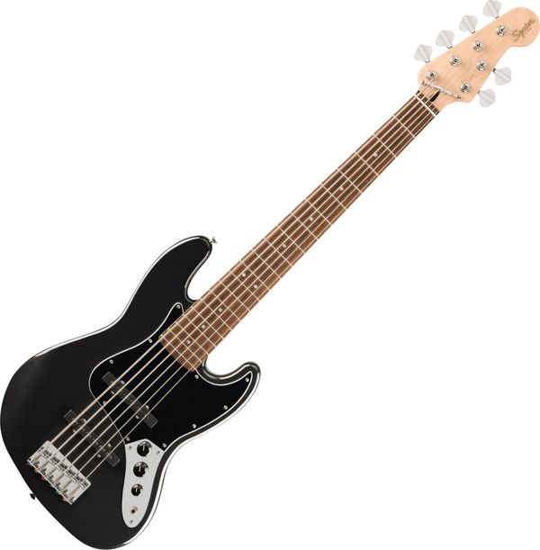 Fender Squier Fender Squier Affinity Series Jazz Bass VI LRL Black Metallic 6-струнна бас китара