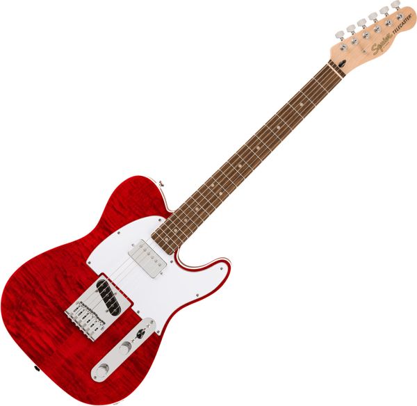 Fender Squier Fender Squier Affinity Series Telecaster FMT SH LRL Crimson Red Transparent Електрическа китара