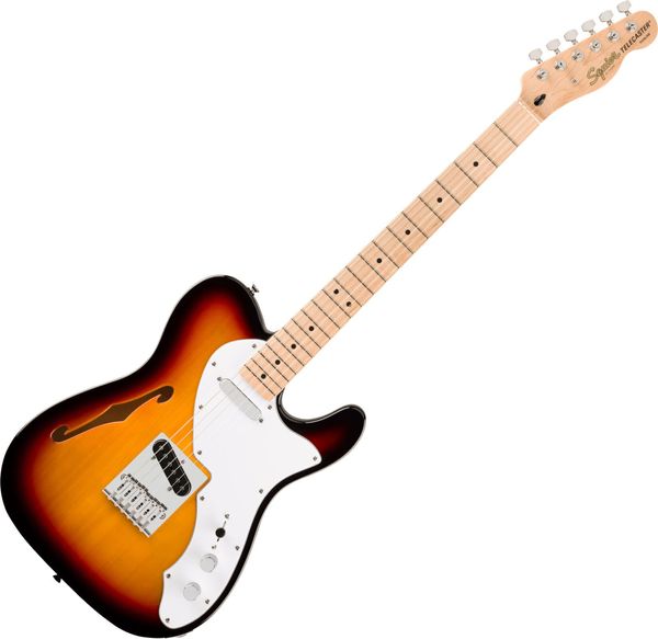 Fender Squier Fender Squier Affinity Series Telecaster Thinline MN 3-Color Sunburst Електрическа китара