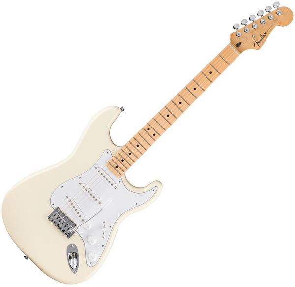 Fender Fender Standard Stratocaster MN Olympic White Електрическа китара