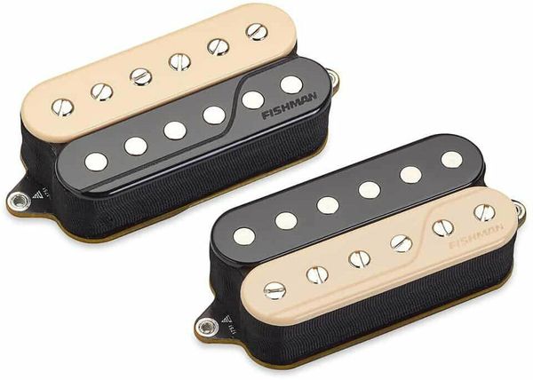 Fishman Fishman Fluence Classic Humbucker Open Core Zebra Set of 2 Бежов-Черeн