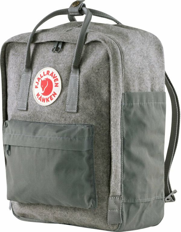 Fjällräven Fjällräven Kånken Re-Wool Granite Grey 16 L Outdoor раница