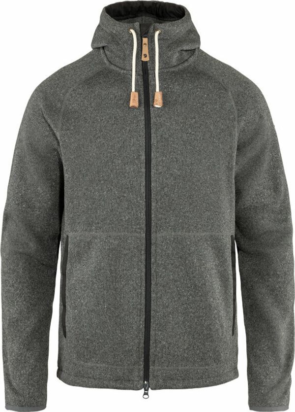 Fjällräven Fjällräven Övik Fleece Hoodie M Dark Grey M Суичър за открито