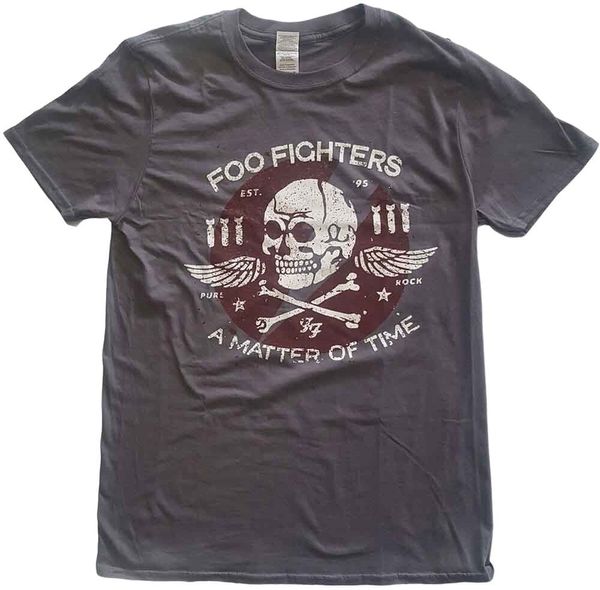 Foo Fighters Foo Fighters Риза Matter of Time Unisex Charcoal Grey L