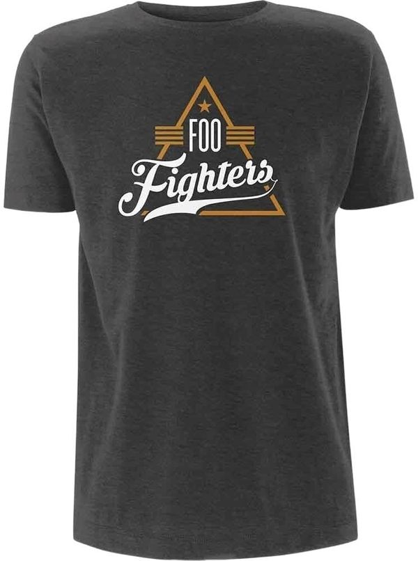 Foo Fighters Foo Fighters Риза Triangle Unisex Heather Grey XL