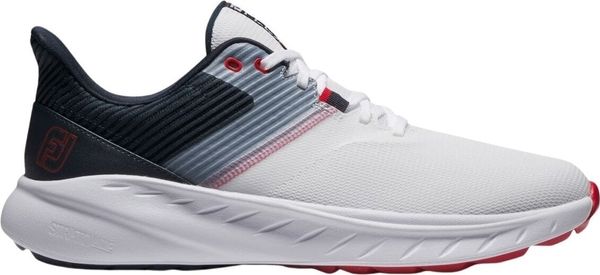Footjoy Footjoy Flex White/Navy/Red 45 Мъжки голф обувки