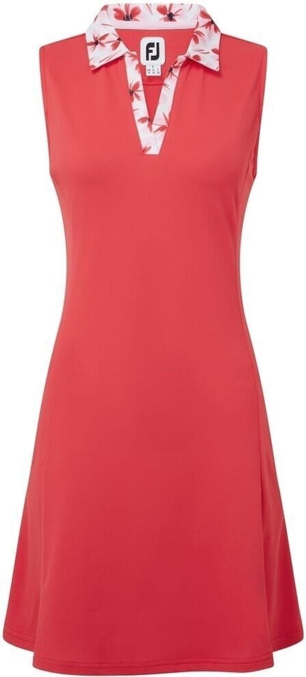 Footjoy Footjoy Floral Trim Red XS Рокля