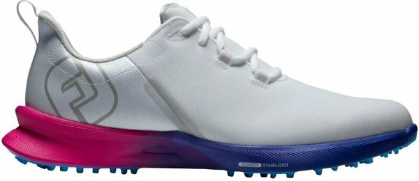 Footjoy Footjoy FJ Fuel Sport Mens Golf Shoes White/Pink/Blue 42,5