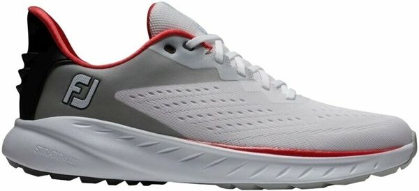 Footjoy Footjoy Flex XP Mens Golf Shoes White/Black/Red 45