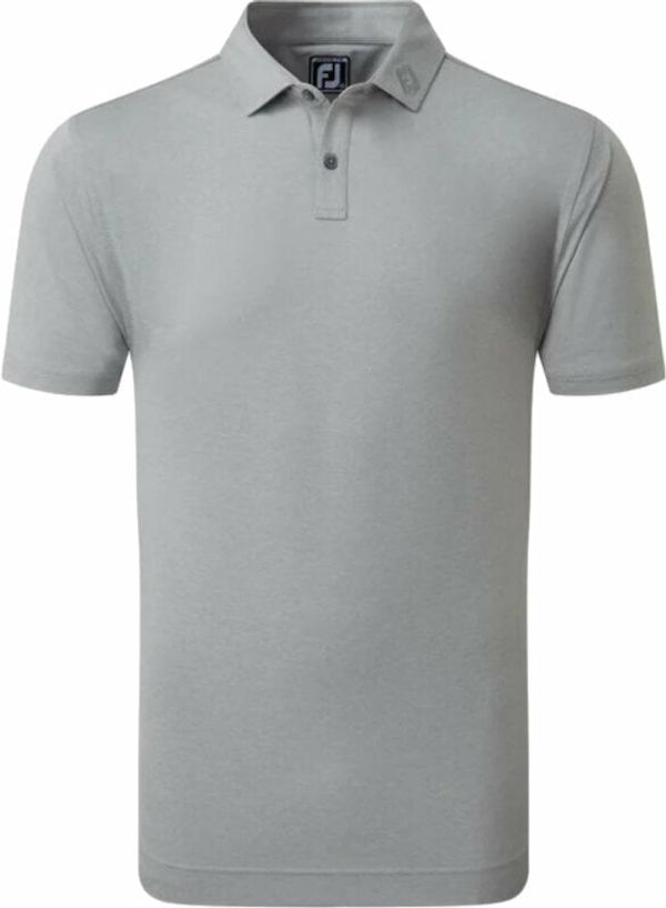 Footjoy Footjoy Self Collar Mens Polo Shirt Grey 2XL