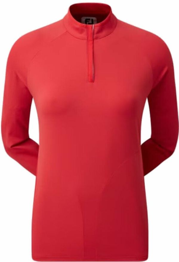 Footjoy Footjoy Half-Zip Midlayer Red XS Суитшърт