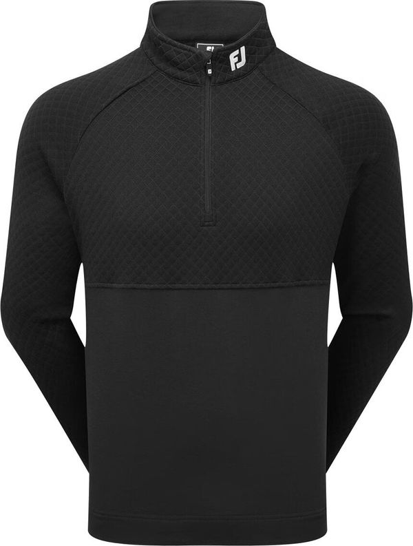 Footjoy Footjoy Jacquard Thermal Black M Суитшърт