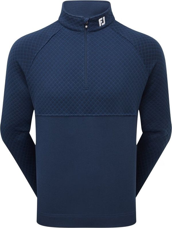 Footjoy Footjoy Jacquard Thermal Navy M Суитшърт