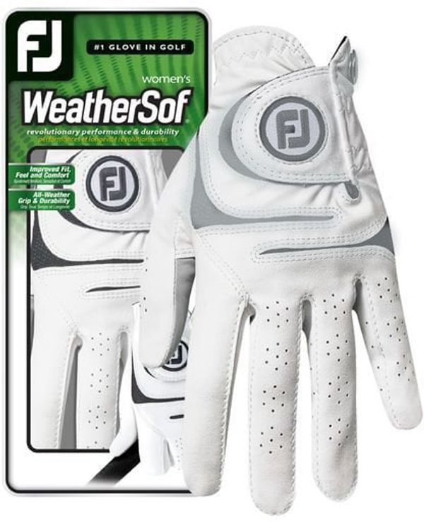 Footjoy Footjoy WeatherSof Womens Golf Glove White/Grey LH S