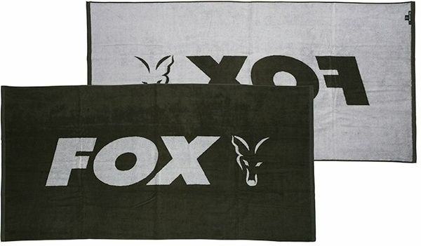 Fox Fishing Fox Fishing Beach Towel Green/Silver 80x160cm