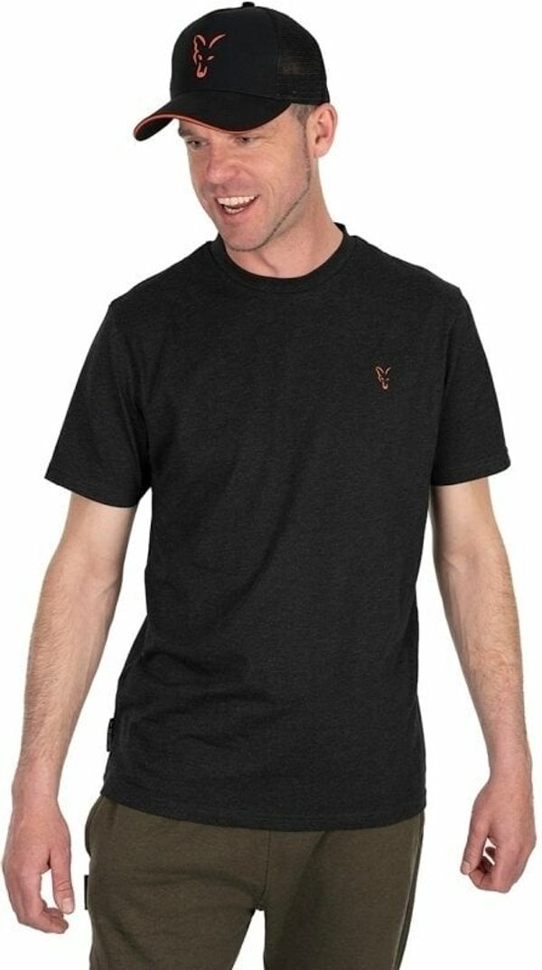 Fox Fishing Fox Fishing Тениска Collection T-Shirt Black/Orange M