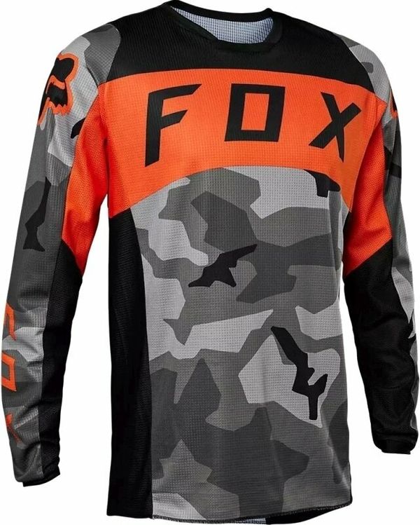 FOX FOX 180 Bnkr Jersey Grey Camo XL Мотокрос фланелки