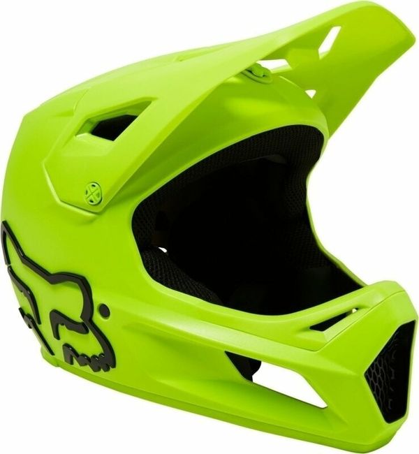 FOX FOX Rampage Helmet Fluo Yellow XL Каска за велосипед