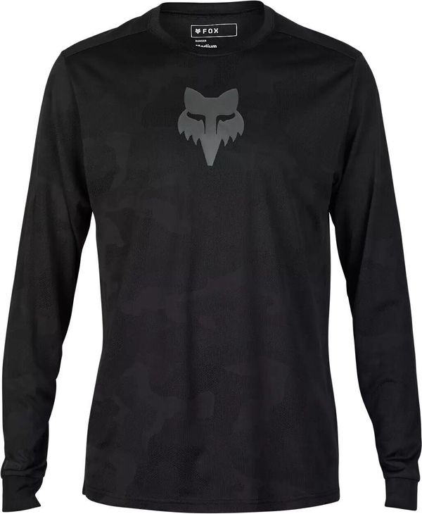 FOX FOX Ranger Tru Dri LS Jersey Джърси Black L