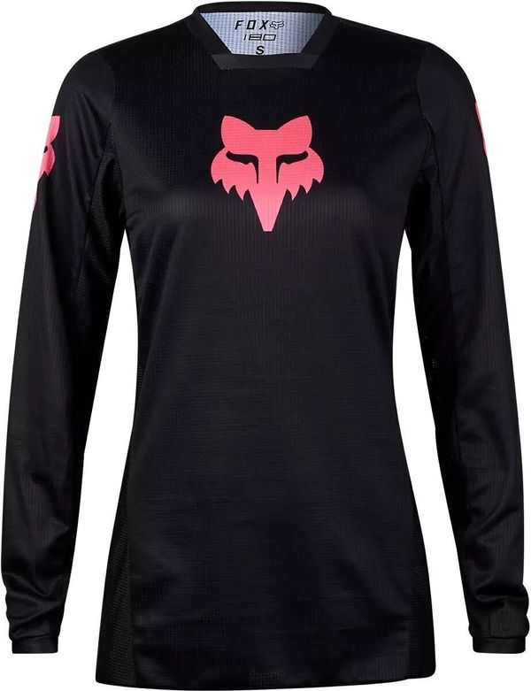 FOX FOX W Blackout Jersey Black/Black L Мотокрос фланелки