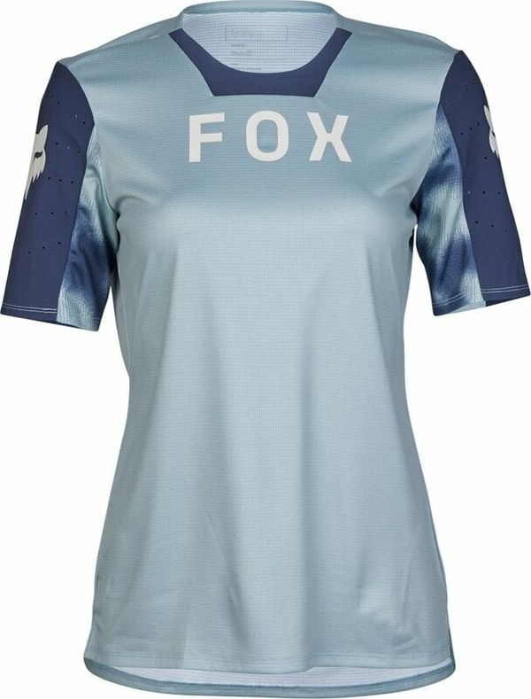 FOX FOX Womens Defend Taunt Short Sleeve Jersey Джърси Gunmetal XS