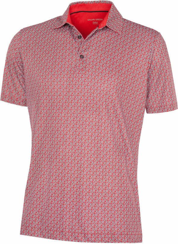 Galvin Green Galvin Green Mauro Mens Red/White S Риза за поло