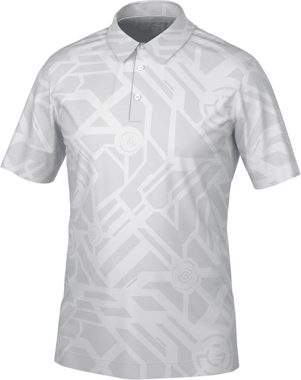 Galvin Green Galvin Green Maze Mens Breathable Short Sleeve Shirt Cool Grey 2XL