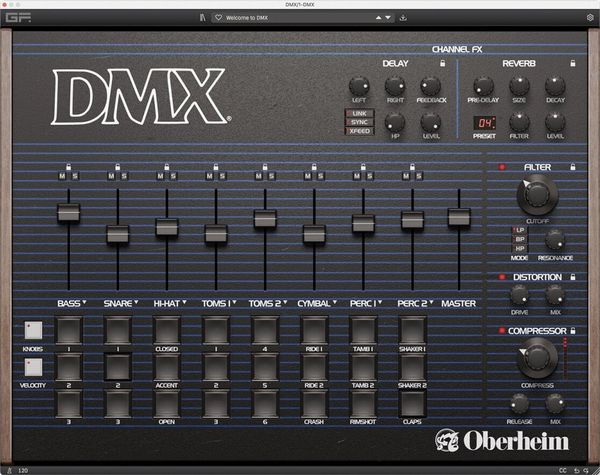 GForce GForce Oberheim DMX (Дигитален продукт)