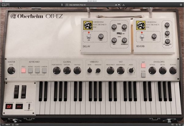 GForce GForce Oberheim OB-EZ (Дигитален продукт)