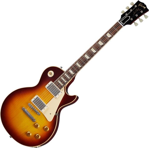 Gibson Gibson 1958 Les Paul Standard Reissue Ultra Light Aged Bourbon Burst Електрическа китара