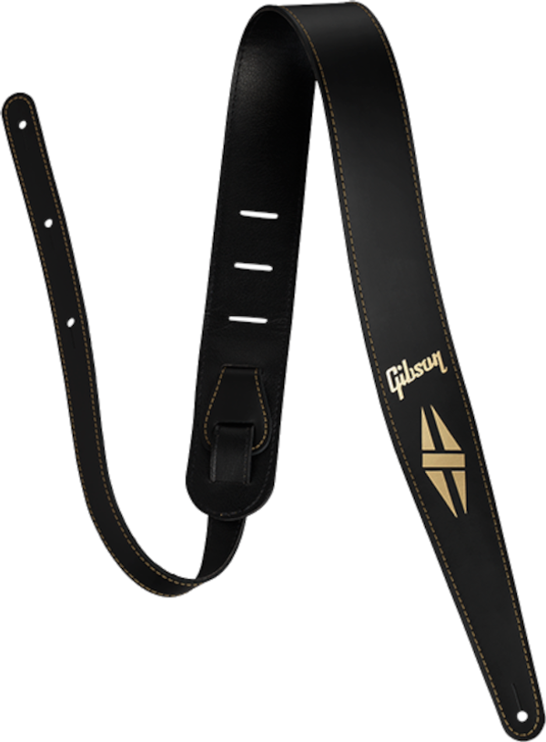Gibson Gibson The Split-Diamond Кожен колан за китара Black