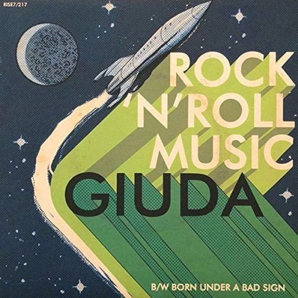 Giuda Giuda - Rock N Roll Music (Green Coloured) (7" Vinyl)