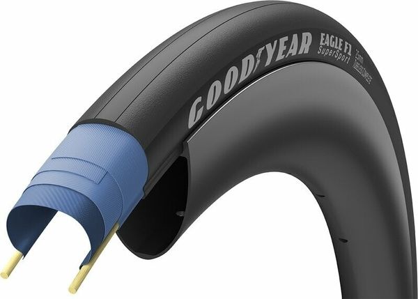 Goodyear Goodyear Eagle F1 SuperSport Tubeless Complete 29/28" (622 mm) 25.0 Black Folding Гума за шосеен велосипед