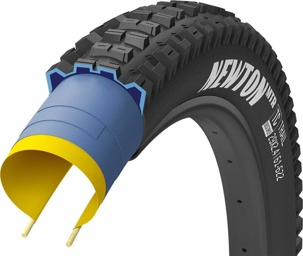 Goodyear Goodyear Newton MTR Trail Tubeless Complete 27,5" (584 mm) Black 2.6 Гума за велосипед MTB