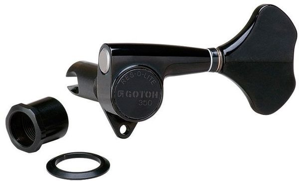 Gotoh Gotoh GB350 L2+R2 Black Chrome Тунинг част за бас китара