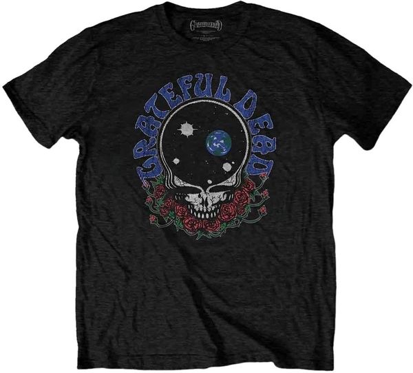 Grateful Dead Grateful Dead Риза Space Your Face & Logo Unisex Black L