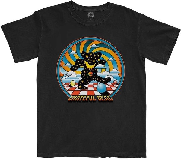 Grateful Dead Grateful Dead Риза Stars Bear Unisex Black 2XL