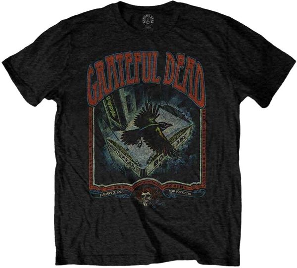 Grateful Dead Grateful Dead Риза Vintage Poster Unisex Black 2XL