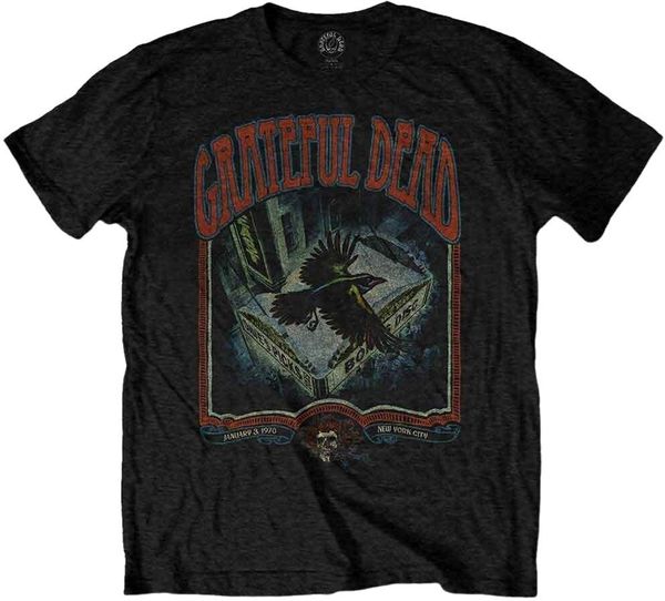 Grateful Dead Grateful Dead Риза Vintage Poster Unisex Black L
