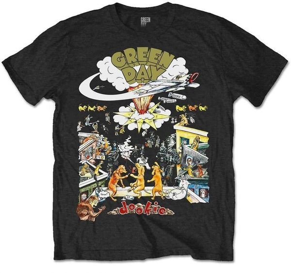 Green Day Green Day Риза 1994 Tour Unisex Black L